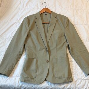 J. Crew Men's Light Olive Blazer